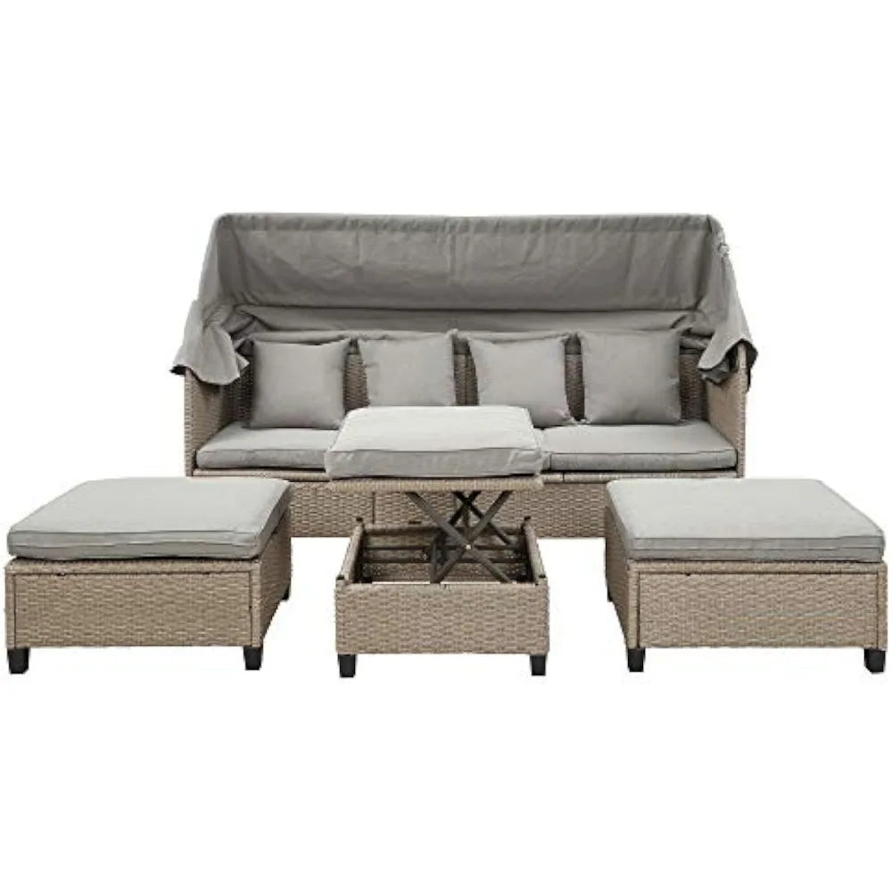 4 Piece Patio Furniture Set