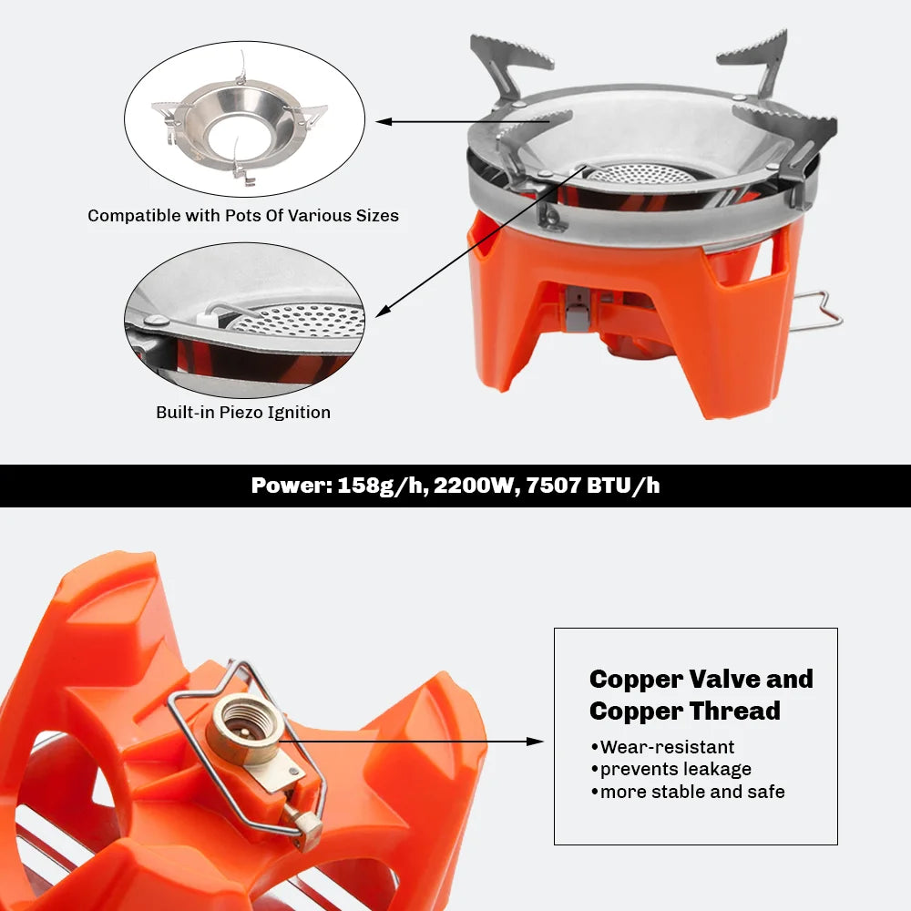 Fire Maple X2 Outdoor Gas Stove Burner