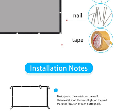 LEJIADA Projector Screen