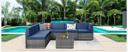 7 Piece Outdoor Patio Furniture Set