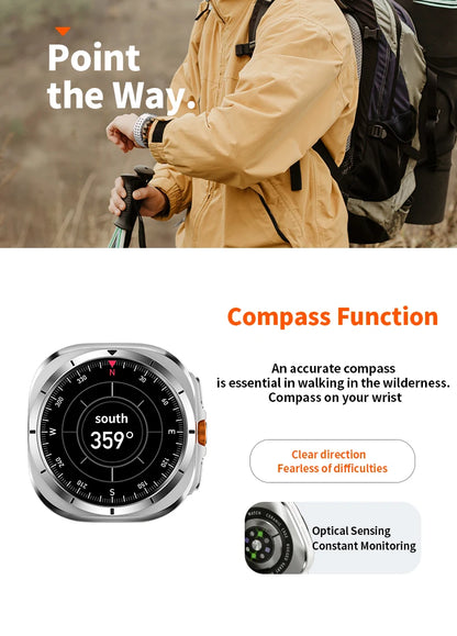 Samsung Galaxy Watch 7 Ultra GPS Compass