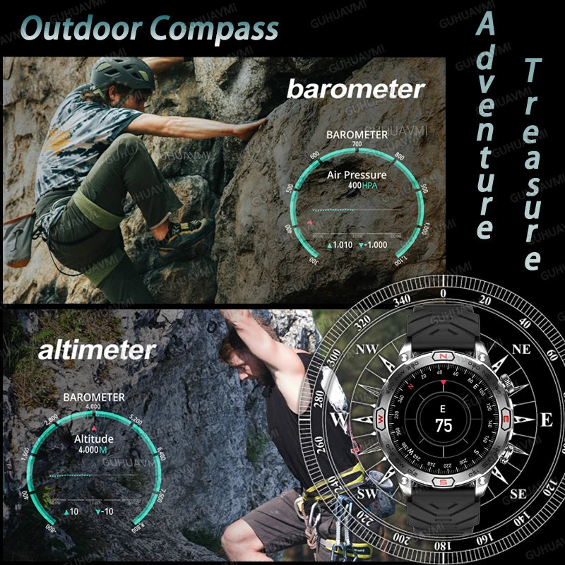 New Outdoor Military Smart Watch