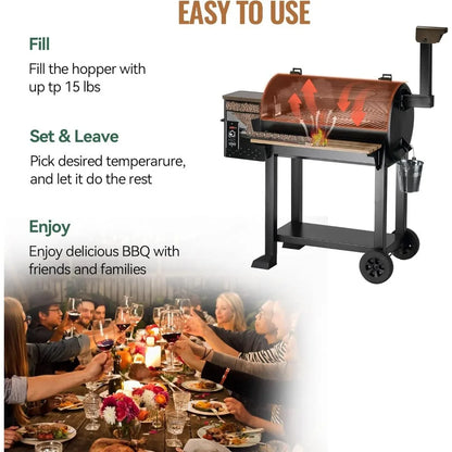 Wood Pellet Grill Smoker