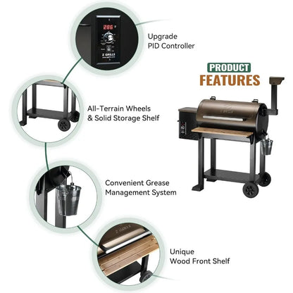 Wood Pellet Grill Smoker