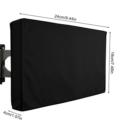 New Outdoor Garden TV Cover for Outside Flat Screen TV Waterproof and Dustproof TV Screen Protector