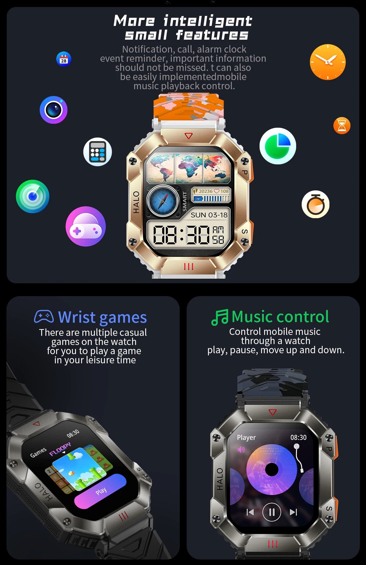 Men Smart Watch