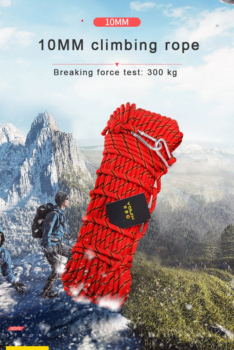 10m20m Outdoor Rescue Rope