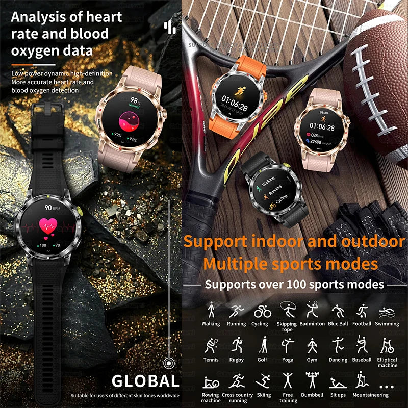 Outdoor Professional GPS Trajectory Smart Watch