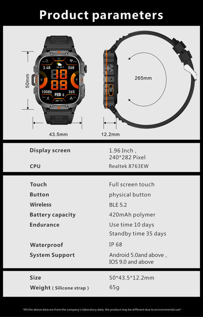 LIGE Men Smart Watch