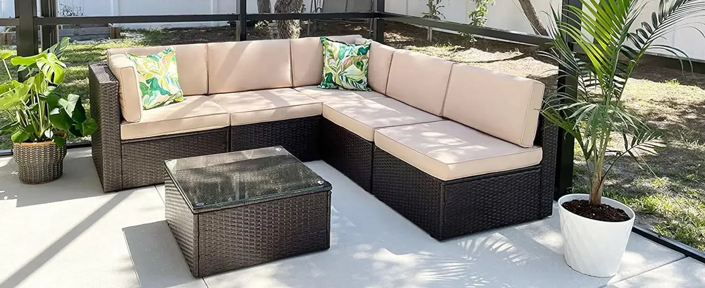 5-piece terrace furniture set