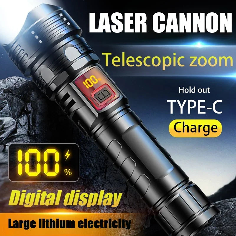 Outdoor Strong Light LED Telescopic Focus