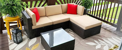 5-piece terrace furniture set