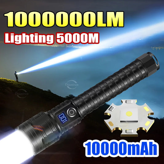 1000000LM Ultra Powerful Flashlight