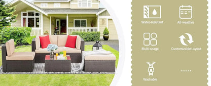 5-piece terrace furniture set