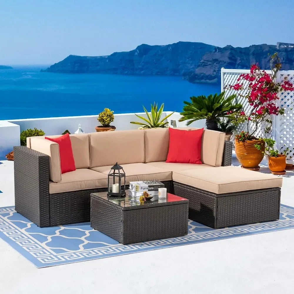 5-piece terrace furniture set