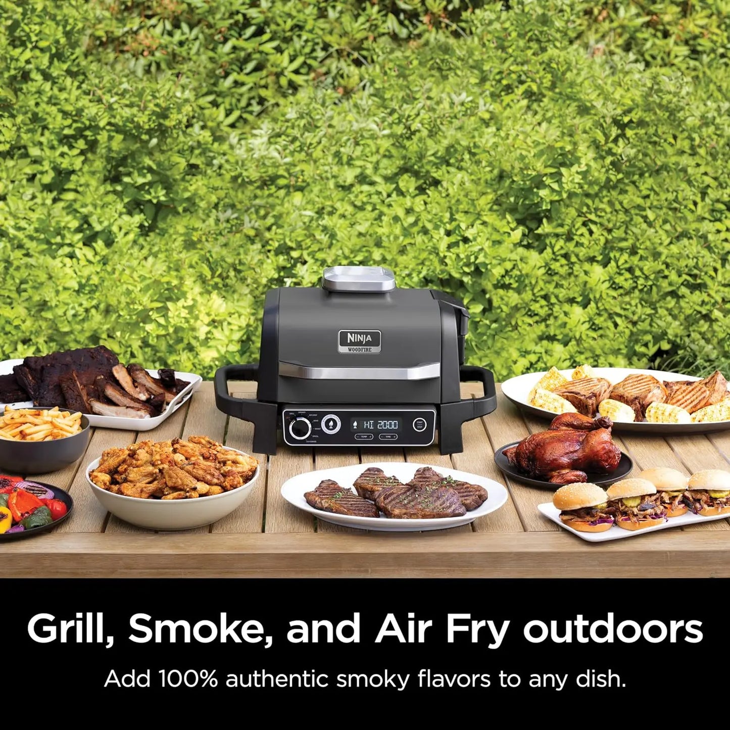 Outdoor Electric Grill & Smoker