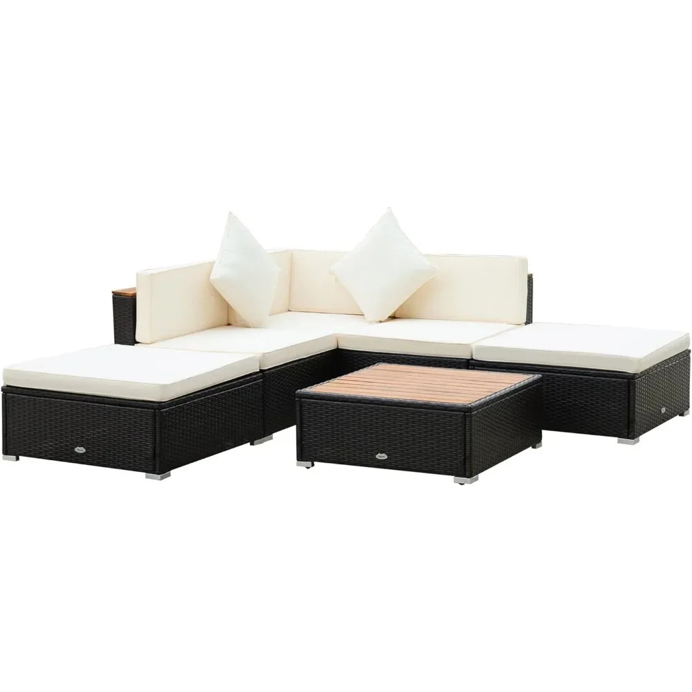 6 Piece Patio Furniture Set