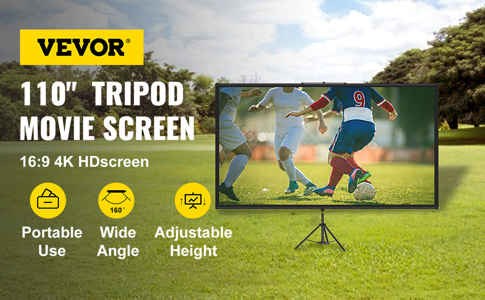 Tripod Projector Screen