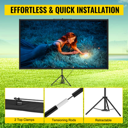 Tripod Projector Screen